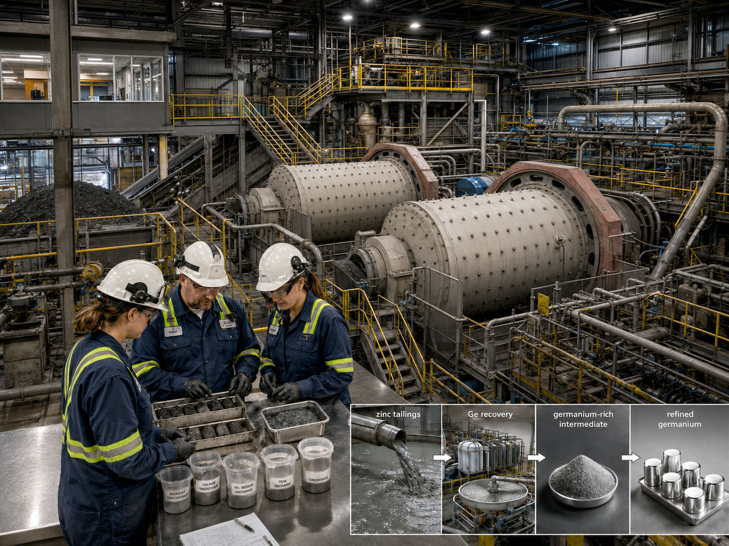 Titan Mining and Teck are evaluating whether germanium can be recovered from existing Empire State Mines process streams, creating a potential critical minerals pathway from material currently reporting to waste.