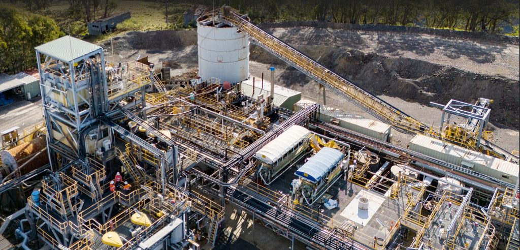 Larvotto Resources Hillgrove Mine Plant